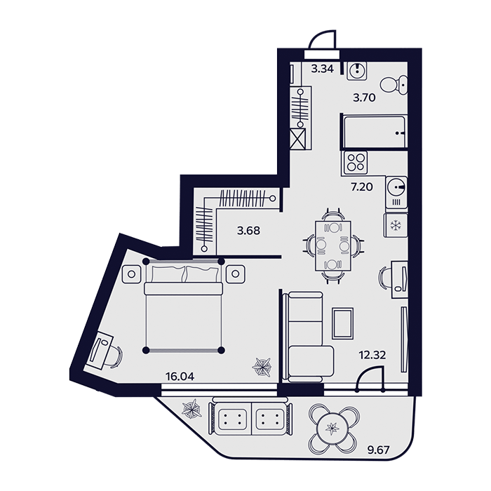 Прибрежный квартал «Прайм», Крым | Курортный комплекс «Прайм. Прибрежный квартал» | Апартаменты у моря